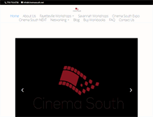 Tablet Screenshot of cinemasouth.net